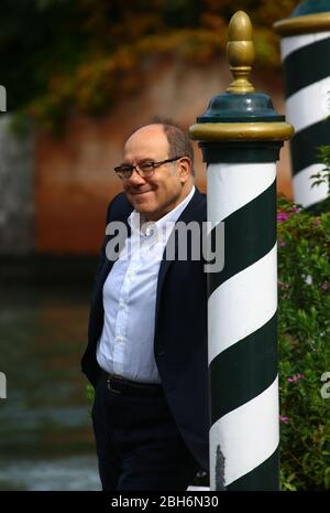 VENEZIA, ITALIA - 01 SETTEMBRE: Carlo Verdone è stato visto durante il 75° Festival del Cinema di Venezia il 1° settembre 2018 a Venezia Foto Stock