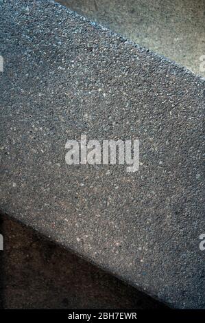 Dettaglio di un edificio Brutalista Foto Stock