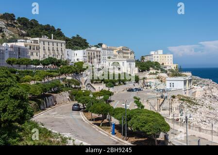 Italia, mezzogiorno, Puglia, Penisola del Salento, Santa Cesarea Terme Foto Stock