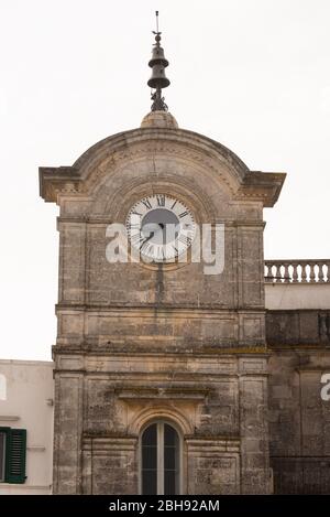 Italia, mezzogiorno, Puglia, Penisola del Salento, provincia di Brindisi, Cisternino, i borghi piô belli d'Italia, centro storico Foto Stock