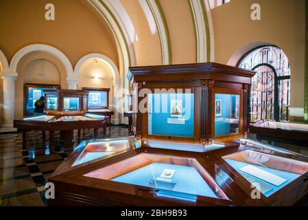 Armenia, Yerevan, libreria Matenadaran, rari manoscritti in lingua armena, ER Foto Stock