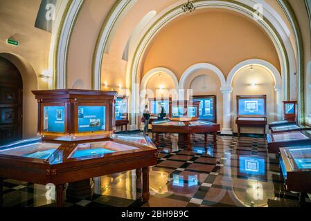 Armenia, Yerevan, libreria Matenadaran, rari manoscritti in lingua armena, ER Foto Stock