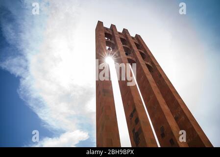 Armenia, Sardarapat, Memorial armeno vittoria sui turchi nel maggio del 1918 Foto Stock