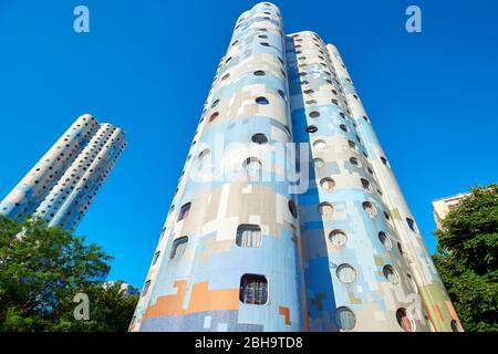 Tours Aillaud, Nanterre Parigi Francia Foto Stock