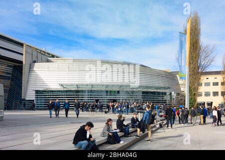 Monaco di Baviera: Università tecnica di Monaco, Auditorium massimo di audiomax Werner-von-Siemens in alta Baviera, Monaco, alta Baviera, Baviera, Germania Foto Stock