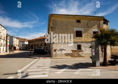 Europa, Spagna, Navarra, Arguedas Foto Stock