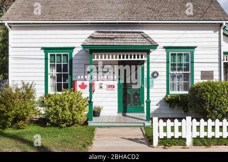 Canada, Prince Edward Island, New London, luogo di nascita di Lucy Maud Montgomery, autore di Anne di Green Gables Foto Stock