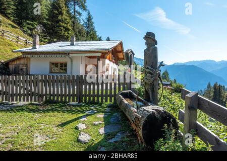 Europa, Austria, Tirolo, Alpi Ötztal, Umhausen, Leierstal, Leierstalm nelle Alpi Ötztal Foto Stock