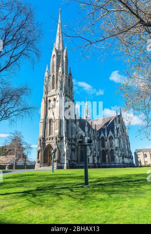 La prima chiesa, Dunedin, Otago, South Island, in Nuova Zelanda, Foto Stock