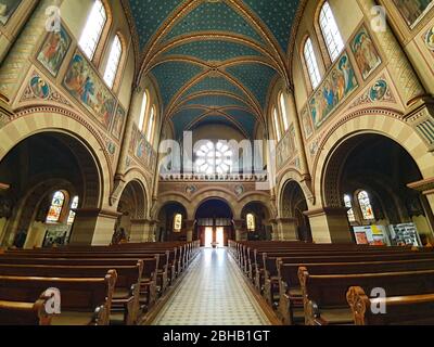 Klosterkirche Maria Hilf, Germania, Baviera, Alto Palatinato, Cham Foto Stock