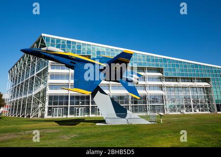 Museo del volo, Seattle, Washington, USA Foto Stock