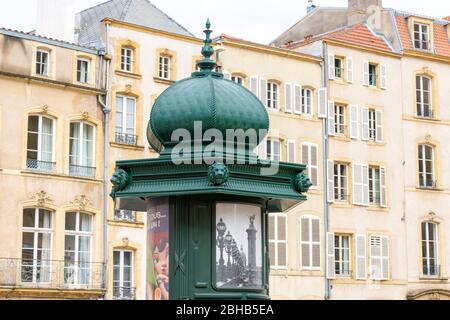 Francia, Lorena, Metz, Place de chambre. Foto Stock