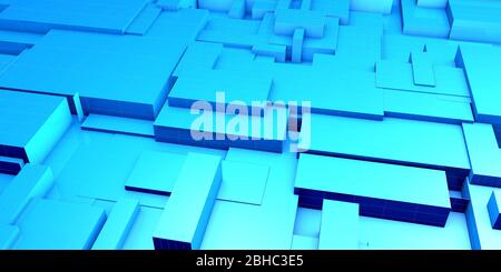 Comunicazione di marketing integrata come concetto di settore aziendale Foto Stock