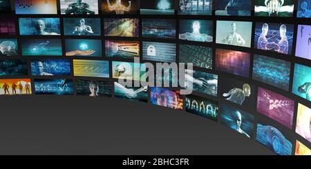 Tecnologia di animazione ed effetti speciali Game Design Art Foto Stock