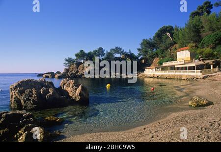 Anse Magaud a Tolone Foto Stock