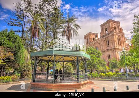 Monumenti storici di Cuenca, Ecuador Foto Stock