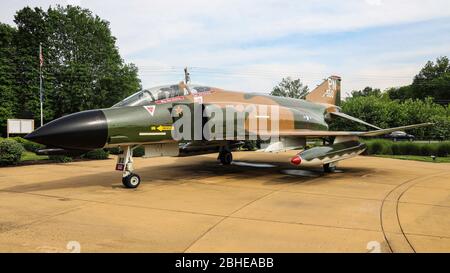 McDonnel-Douglas F-4D Phantom II in mostra all'Aviation Heritage Park, Bowling Green, Kentucky, Stati Uniti Foto Stock