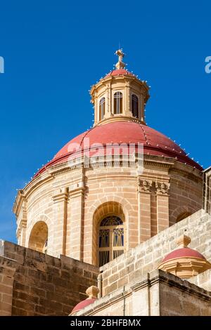 Il Santuario della Nostra Signora di Mellieha, Mellieha, Malta Foto Stock