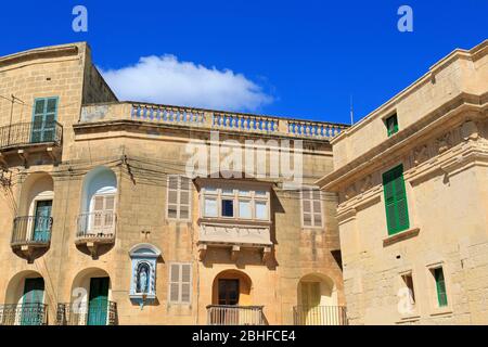 Piazza Indipendenza, Victoria City, isola di Gozo, Malta, Europa Foto Stock