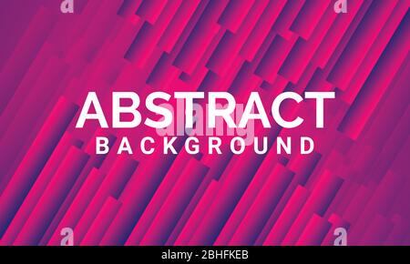 Sfondo astratto colorato con forma rettangolare rosso rosa, colore astratto rosa file vettoriale sfondo, template di sfondo fluido Illustrazione Vettoriale