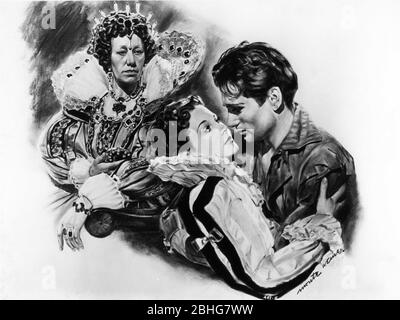 FLORA ROBSON VIVIEN LEIGH E LAURENCE OLIVIER NEL FUOCO SOPRA INGHILTERRA 1937 REGISTA WILLIAM K. HOWARD ROMANZO A.E.W. Sceneggiatura Mason Clemence Dane e Sergei Nolbandov musiche Richard Addinsell produttori Erich Pommer e Alexander Korda London Film Productions / United Artists Foto Stock