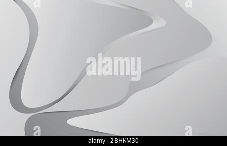 Astratto sfondo colorato con bianco e grigio sfumatura colore si combinano Illustrazione Vettoriale