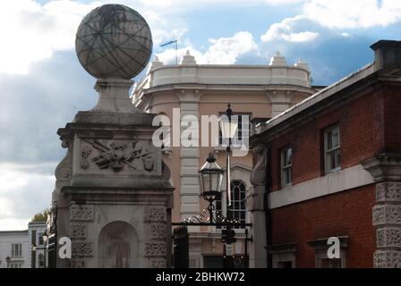 Unesco Inglese architettura Barocca Vecchio Collegio Navale reale, King William Walk, Greenwich, Londra SE10 9NN di Sir Christopher Wren John Vanbrugh Foto Stock