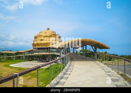 Punto di riferimento internazionale del Parco del Mare a Taitung, Taiwan Foto Stock