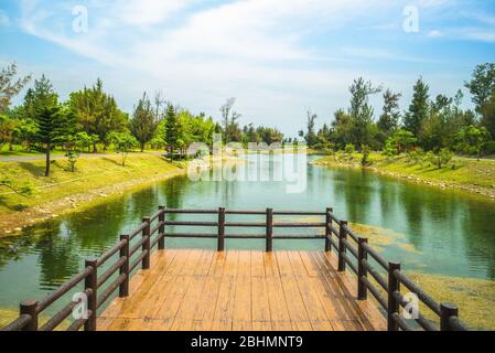 Lago di Pipa nel parco forestale di Taitung, Taiwan Foto Stock
