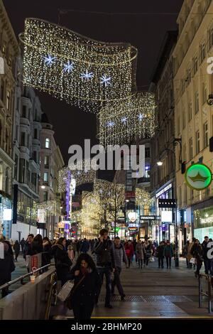 Vienna Austria a Natale Foto Stock