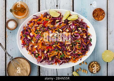 medio oriente, ricetta, facile, crudo, piccante, sano, carota, turco Foto Stock