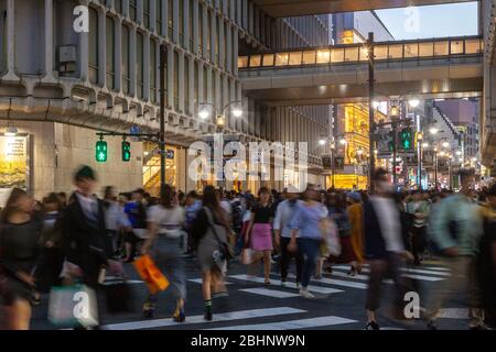 Tokyo, Giappone: Santuario St / Koen Dori Foto Stock