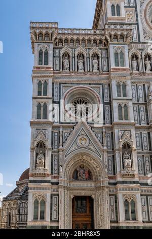 Cattedrale Basilica di Santa Maria del Fiore, la chiesa principale di Firenze Foto Stock