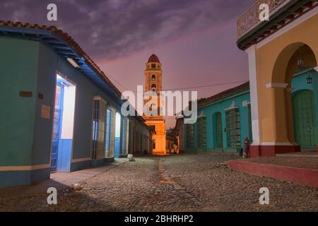 Torre di San Francesco d'Assisi Convento e Chiesa nel Patrimonio Mondiale dell'UNESCO Trinidad, Cuba