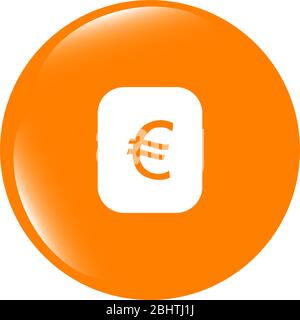 Cambio valuta segno icona. Convertitore di valuta simbolo. Etichetta di denaro Foto Stock