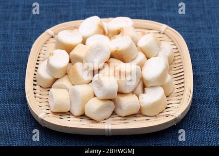 Cucina tradizionale giapponese, fu fatta con glutine di grano Foto Stock