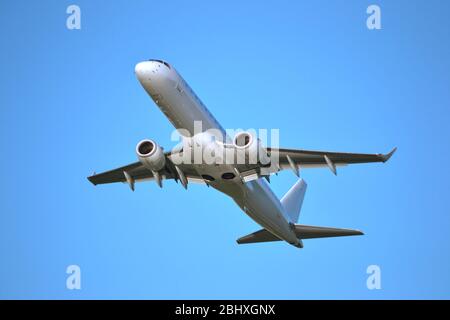 Aereo passeggeri - volo Foto Stock