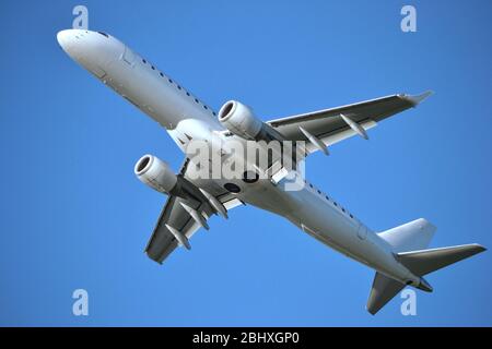 Aereo passeggeri - volo Foto Stock