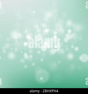 Festoso sfondo luminoso verde e bianco. EPS 10 Illustrazione Vettoriale