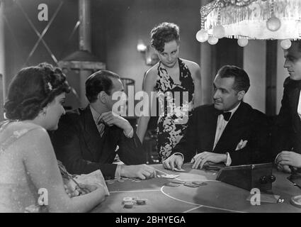 L'Entraîneuse Nightclub Hostess anno: 1939 Francia / Germania Michèle Morgan, Georges Lannes Direttore: Albert Valentin Foto Stock