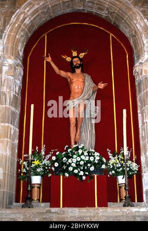 Cattedrale (Catedral San Salvador). Vista interna. Jerez de la Frontera, provincia di Cadice; Spagna Foto Stock