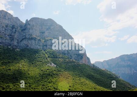 Astraka vetta di Monte Tymfi Epiro Grecia Foto Stock