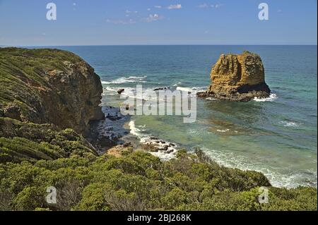 Costeggia la Great Ocean Road in Australia Foto Stock