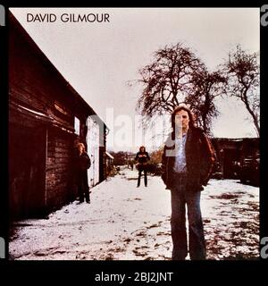 David Gilmour - copertina originale in vinile - David Gilmour - 1978 Foto Stock
