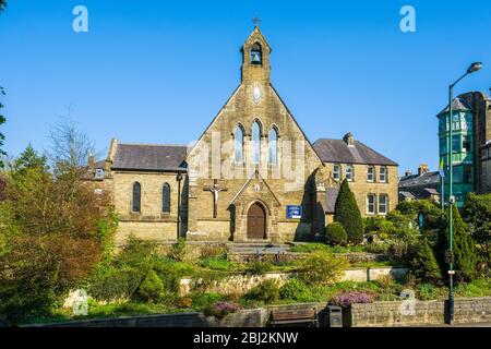 Chiesa cattolica di Sant'Anna a Buxton, Derbyshire, Regno Unito Foto Stock