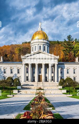 Vermont state House a Montpelier. Foto Stock