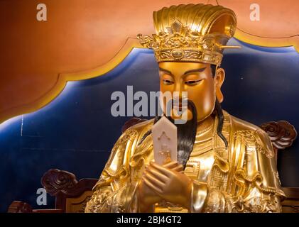 Altare della città tempio di Dio di Shanghai (Cina) Foto Stock