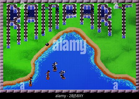 Rampart - sega Genesis Mega Drive - solo per uso editoriale Foto Stock