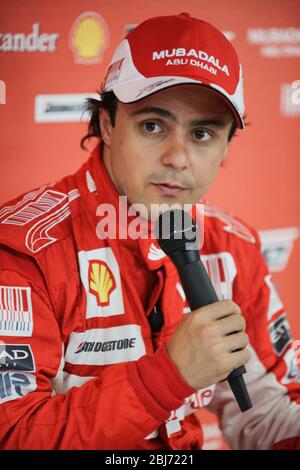 Hockenheim, Germania. 22 luglio 2010. Hockenheim, Germania - 22 luglio 2010: Campionato del mondo FIA Formula 1, F1 Formel 1 con Felipe massa, Scuderia Ferrari | utilizzo nel mondo Credit: dpa/Alamy Live News Foto Stock