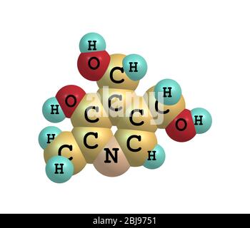 Piridossina (vitamina B6). La piridossina è uno dei composti che possono essere chiamati vitamina B6, insieme al piridossale e alla piridossamina. Foto Stock